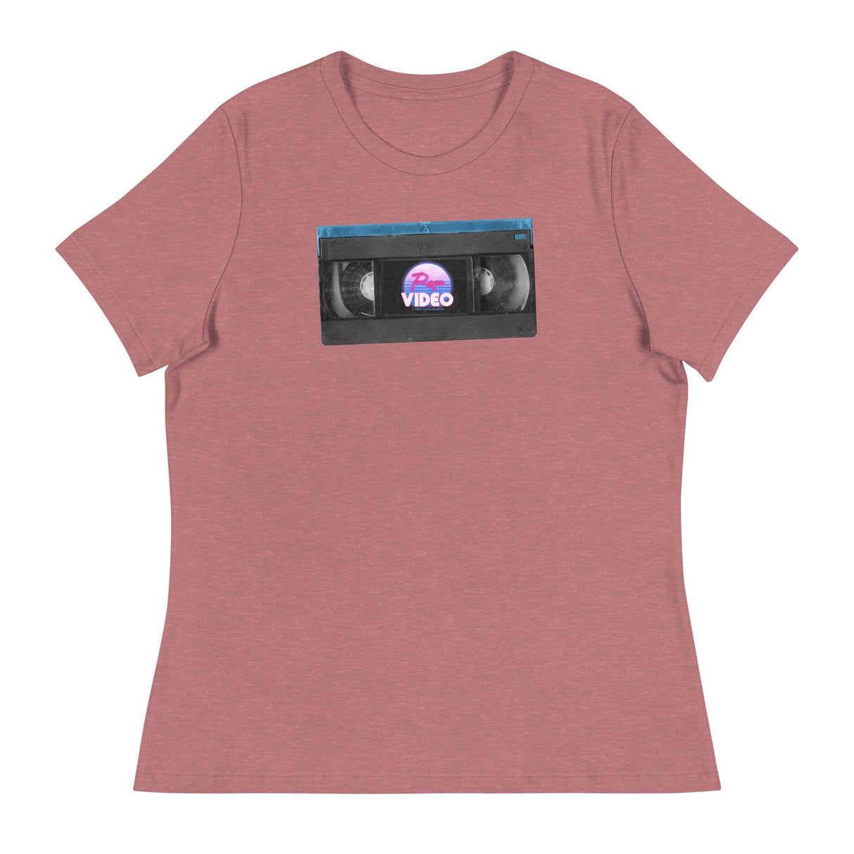 Rose Video (Women's Relaxed T-Shirt)-Women's T-Shirts-Swish Embassy