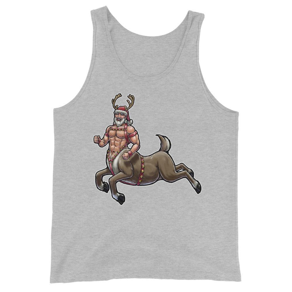Santaur (Tank Top)-Christmas Tank Tops-Swish Embassy
