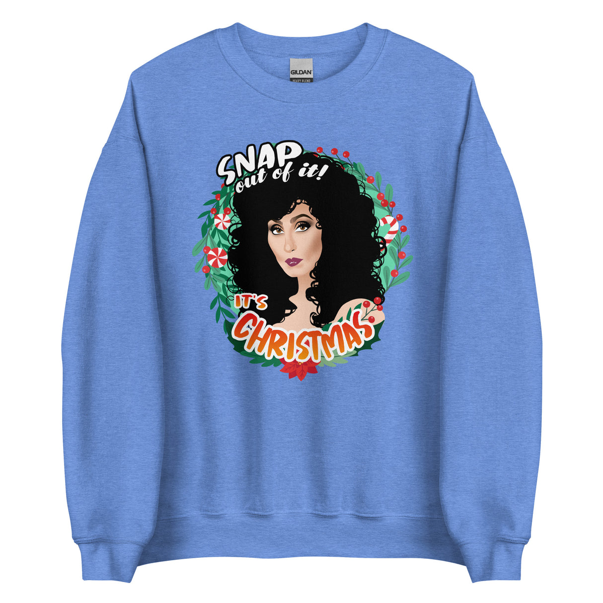 Snap Out of It It's Xmas (Sweatshirt)-Sweatshirt-Swish Embassy