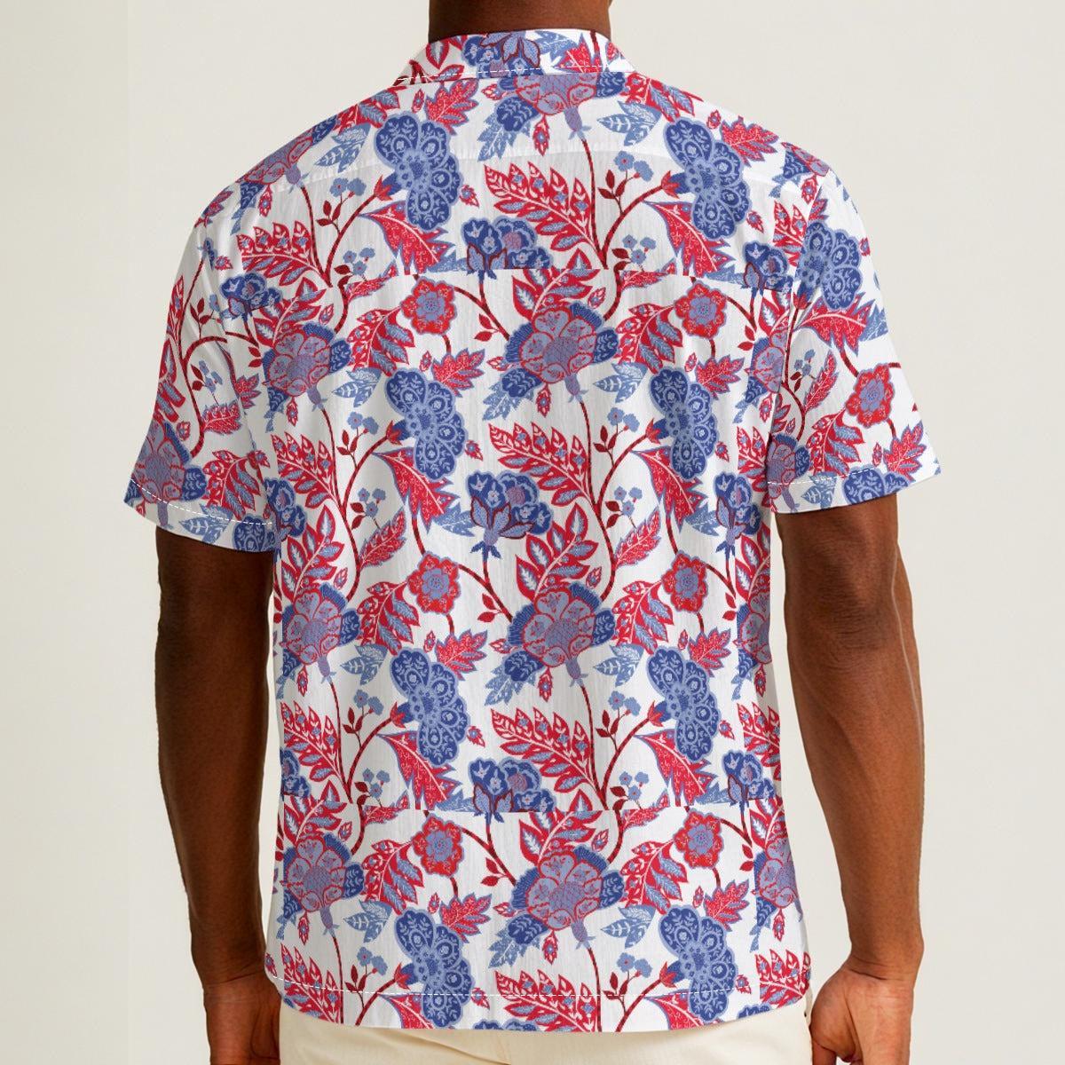 Sundance Bloom (Cotton Button Shirt)-Cotton Button Shirt-Swish Embassy