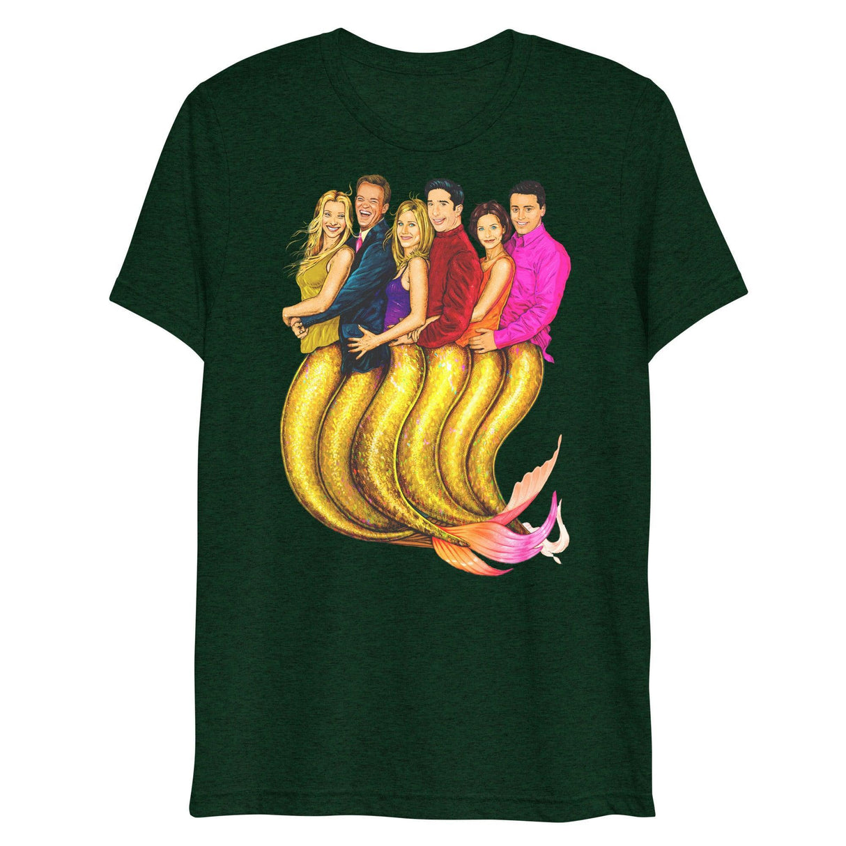The One Where They're Mermaids (Triblend)-Triblend T-Shirt-Swish Embassy