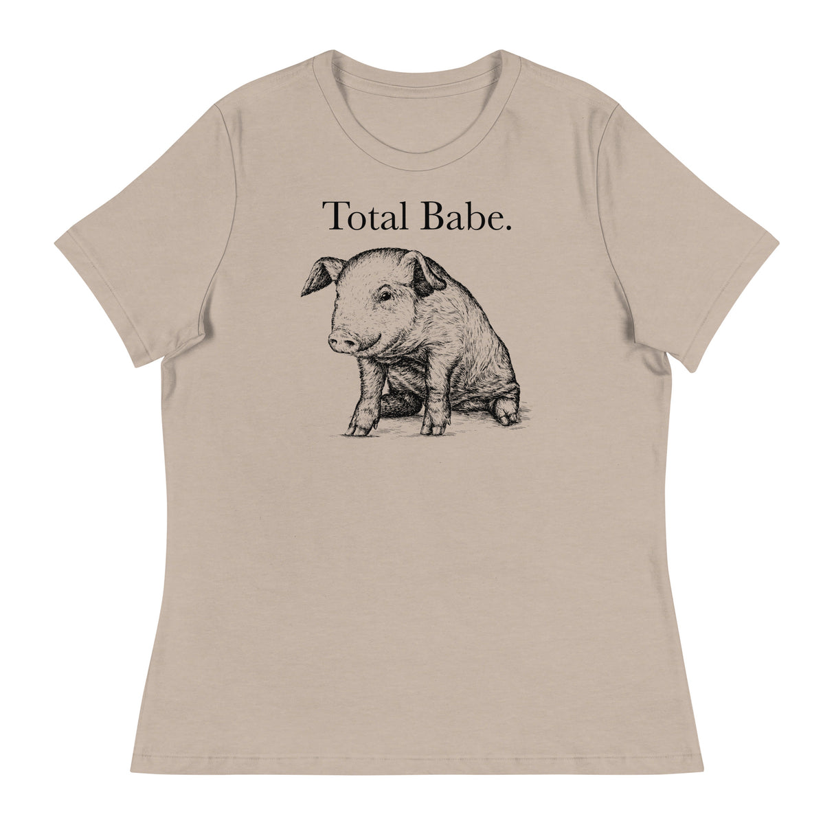 Total Babe (Women's Relaxed T-Shirt)-Women's T-Shirts-Swish Embassy