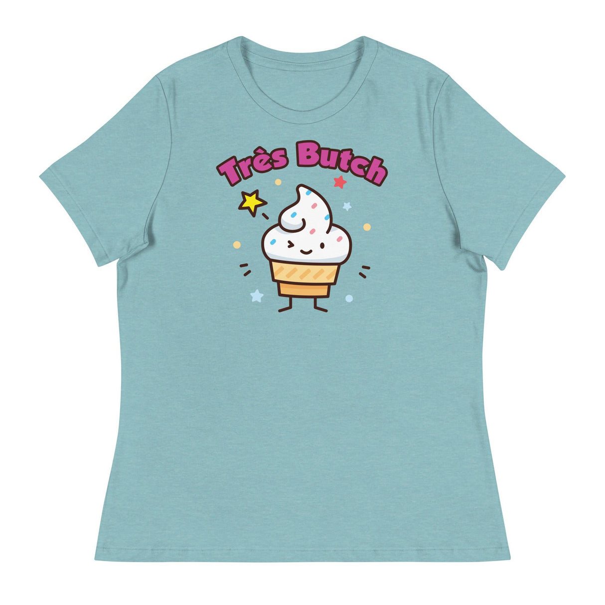 Tres Butch (Women's Relaxed T-Shirt)-Women's T-Shirts-Swish Embassy