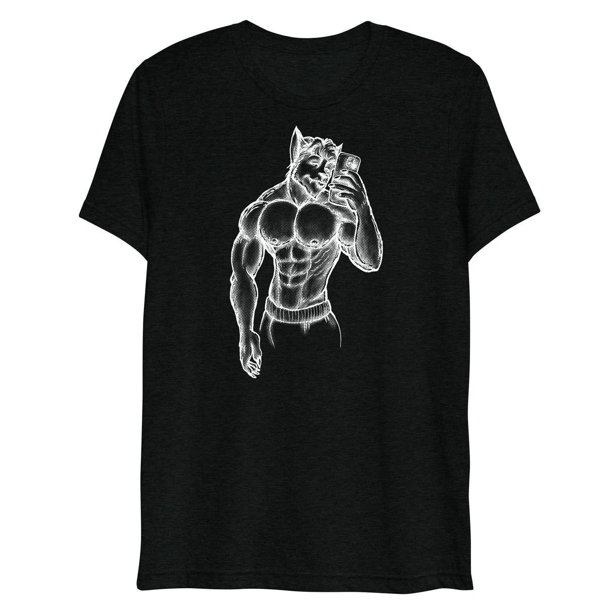 Wolfie (Triblend)-Triblend T-Shirt-Swish Embassy
