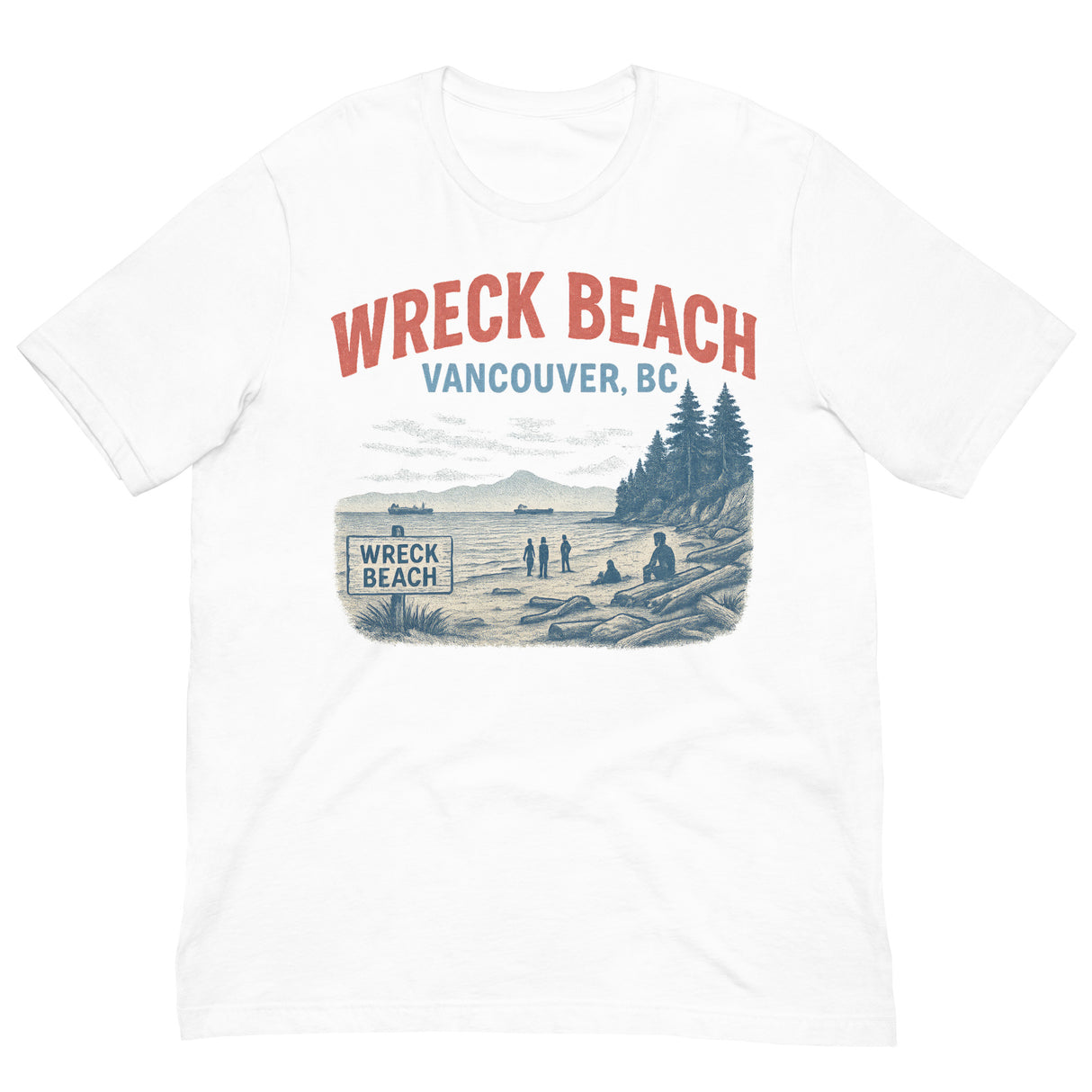 Wreck Beach-T-Shirts-Swish Embassy