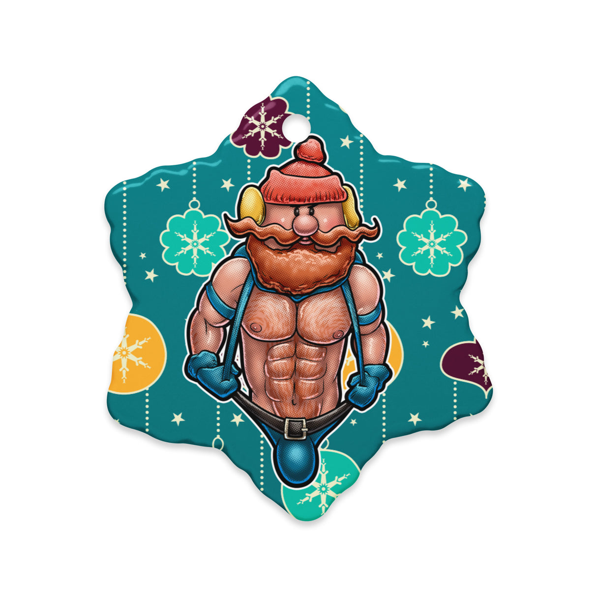 Yukon Goldrush (Ceramic ornament)-Swish Embassy