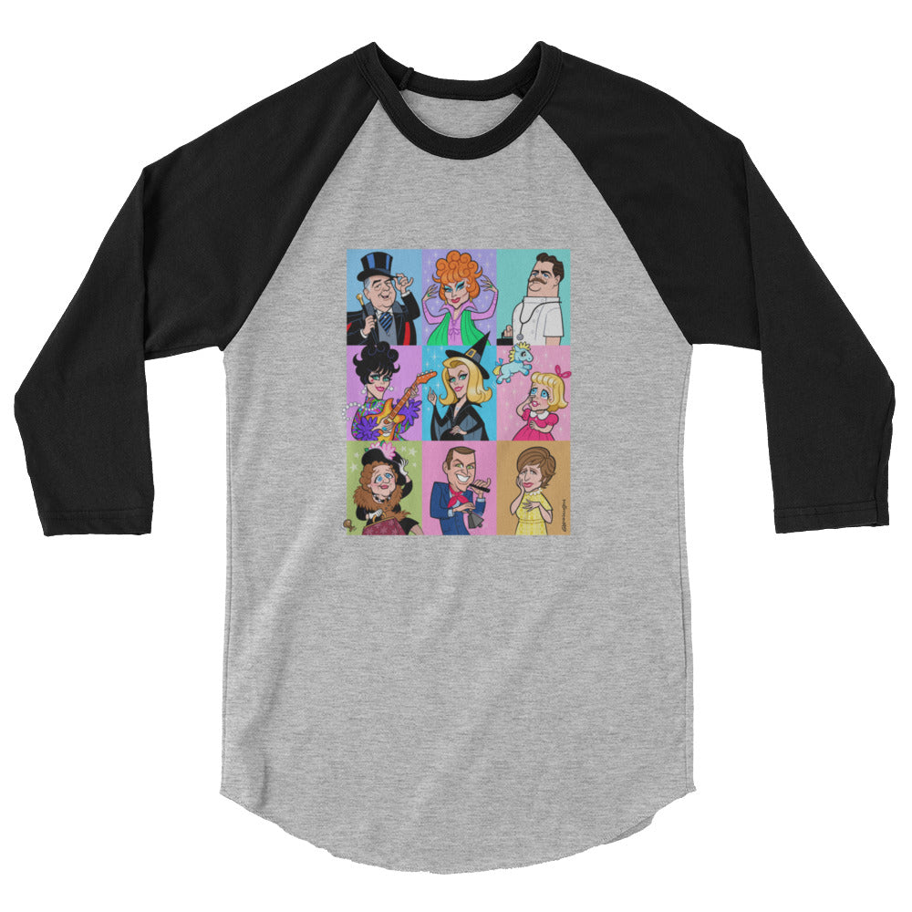Bewitches (Raglan) - Heather Grey/Black