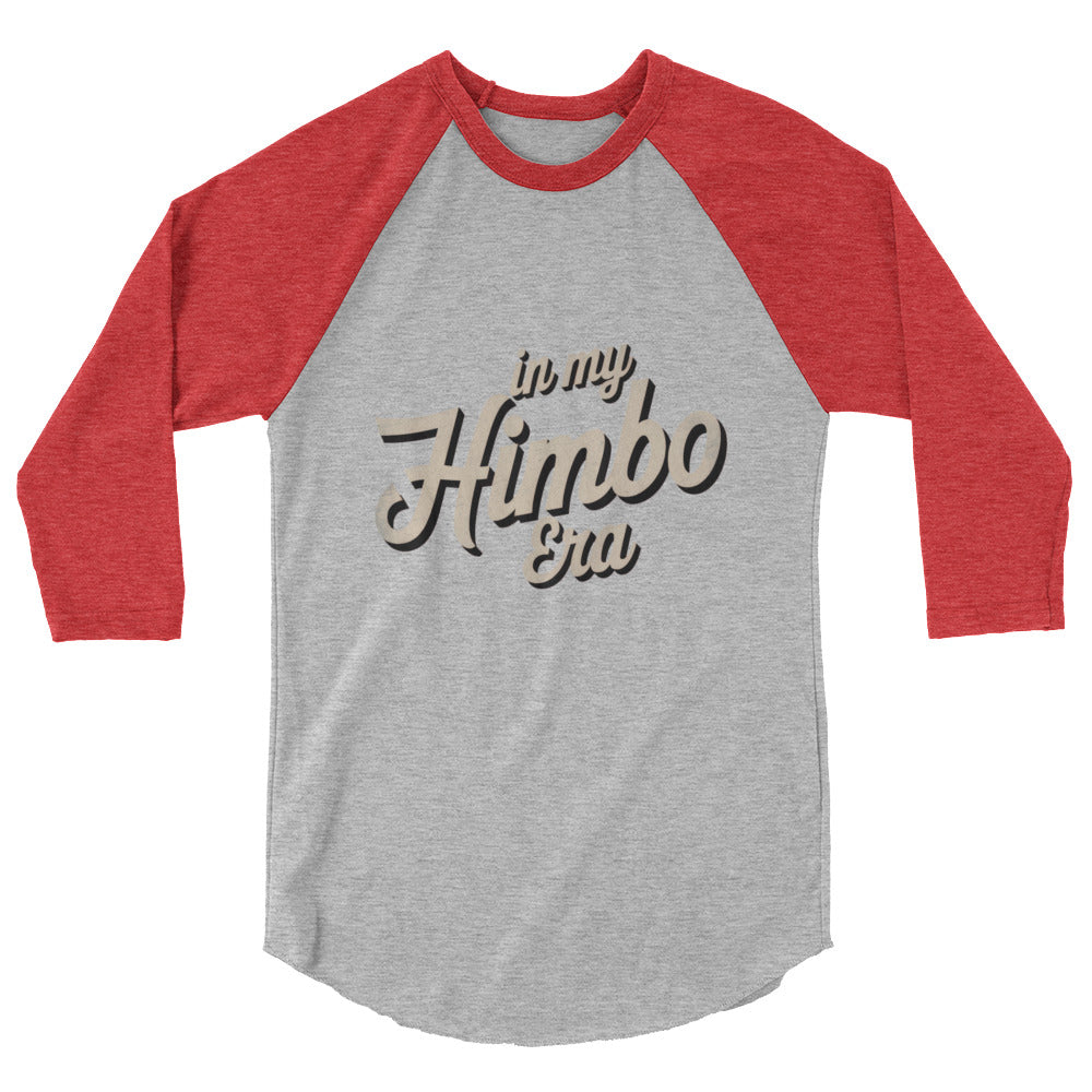 In My Himbo Era (Raglan) - Heather Grey/Heather Red