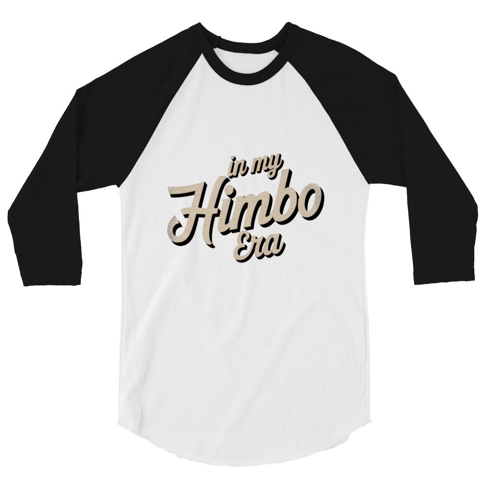 In My Himbo Era (Raglan) - White/Black
