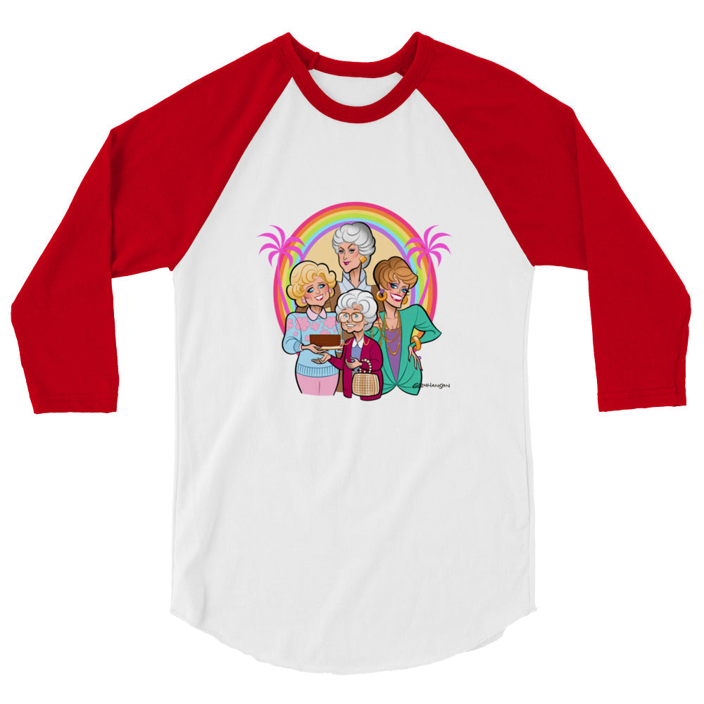 Miami is Proud (Raglan) - White/Red