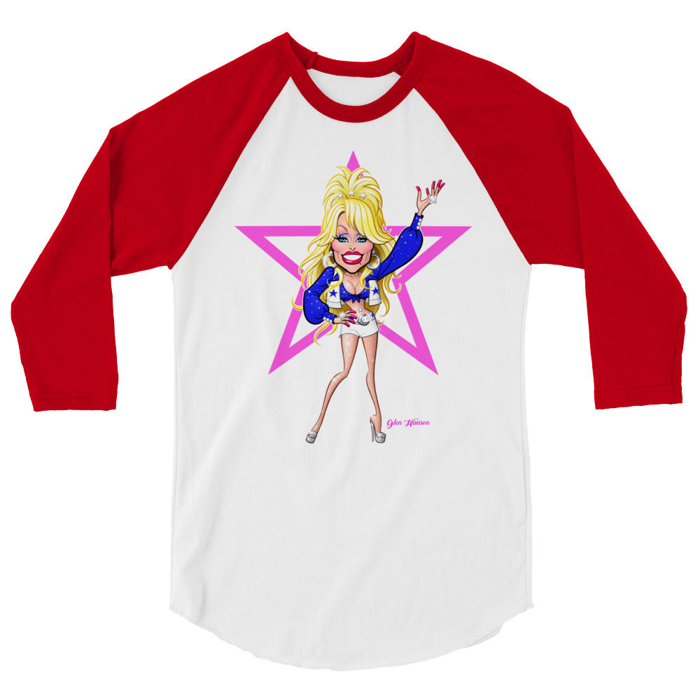 Halftime (Raglan) - White/Red