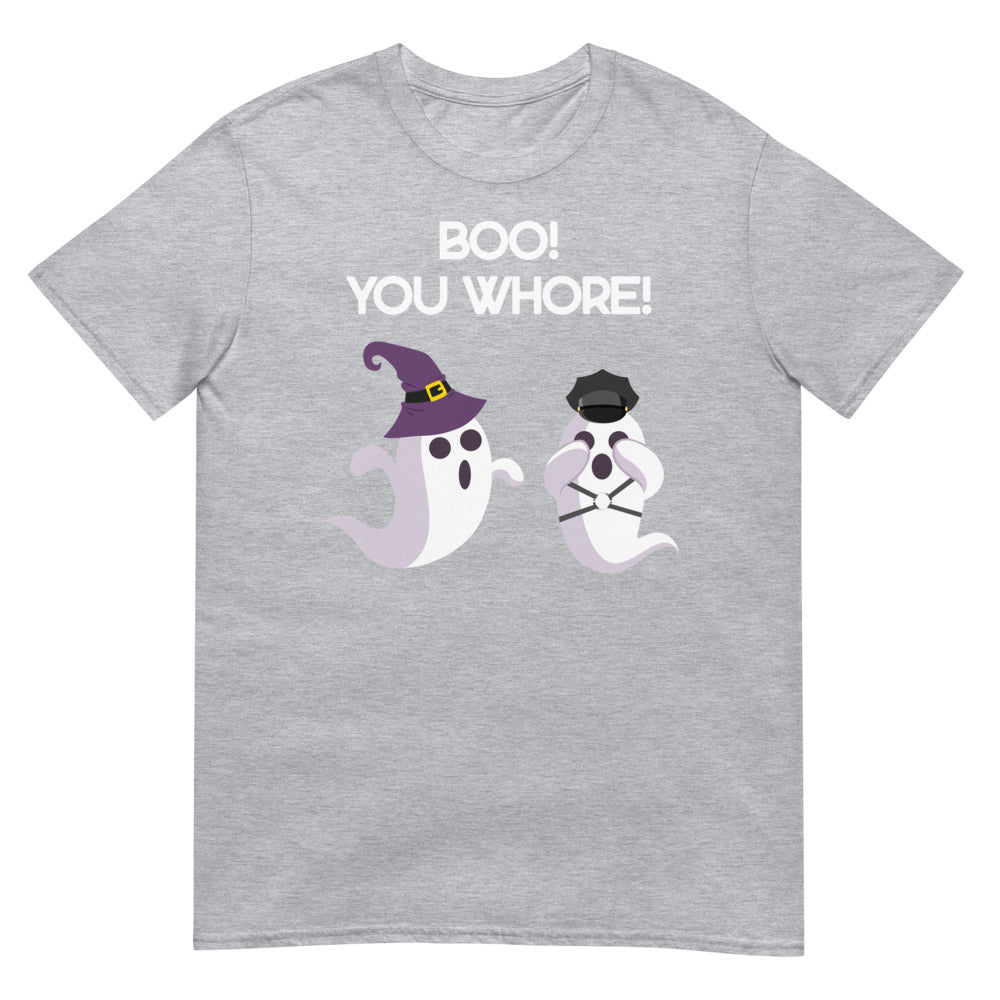 Boo! You Whore! (Daily Dozen) - Sport Grey