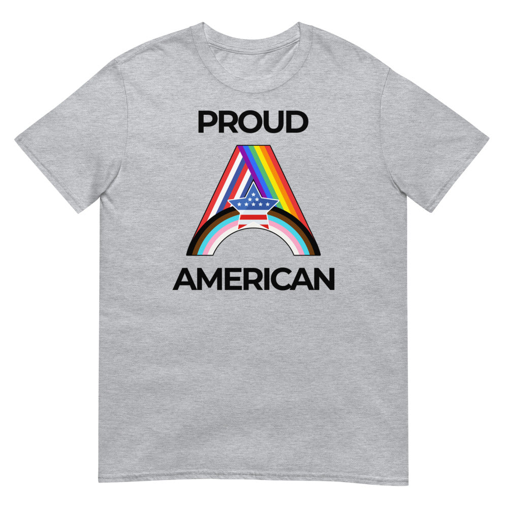Proud American (Daily Dozen) - Sport Grey