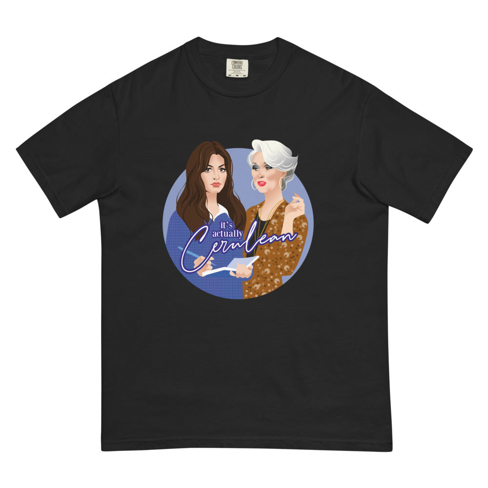Cerulean (Boxy Tee) - Black
