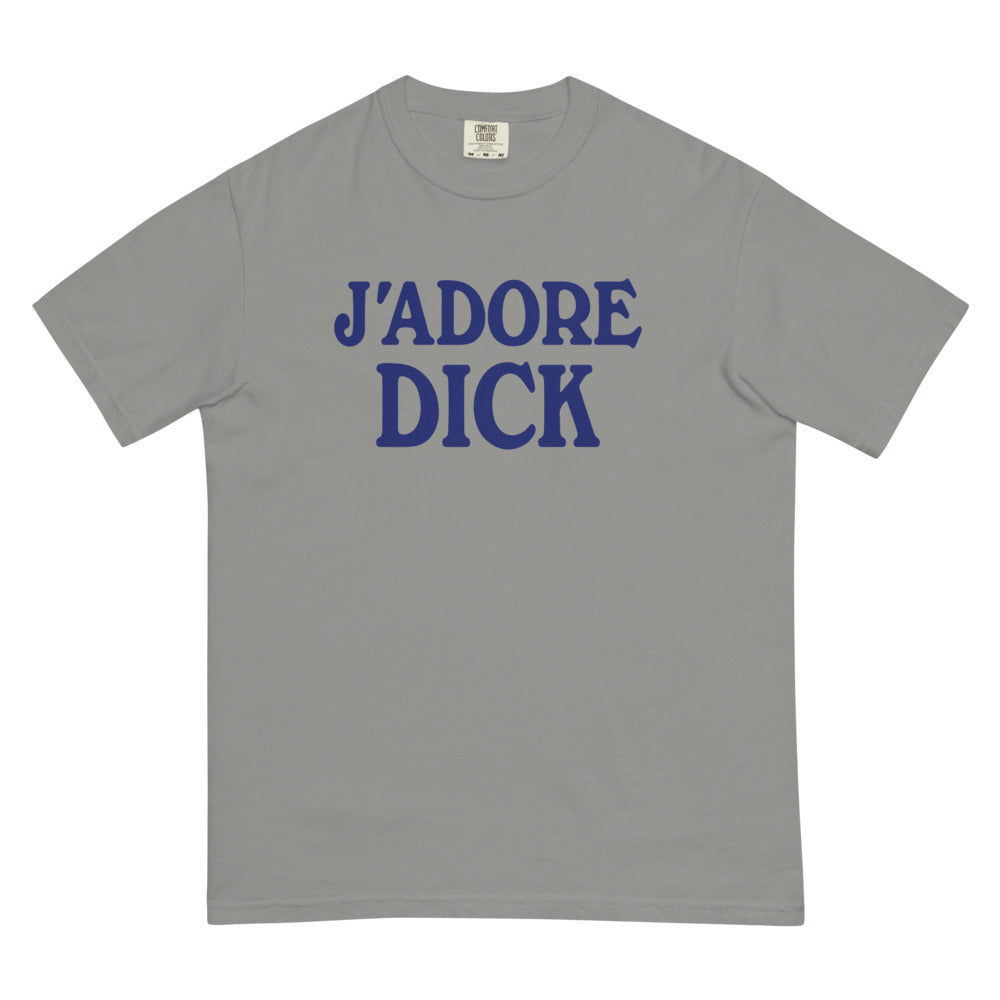 J'Adore Dick (Boxy Tee) - Grey