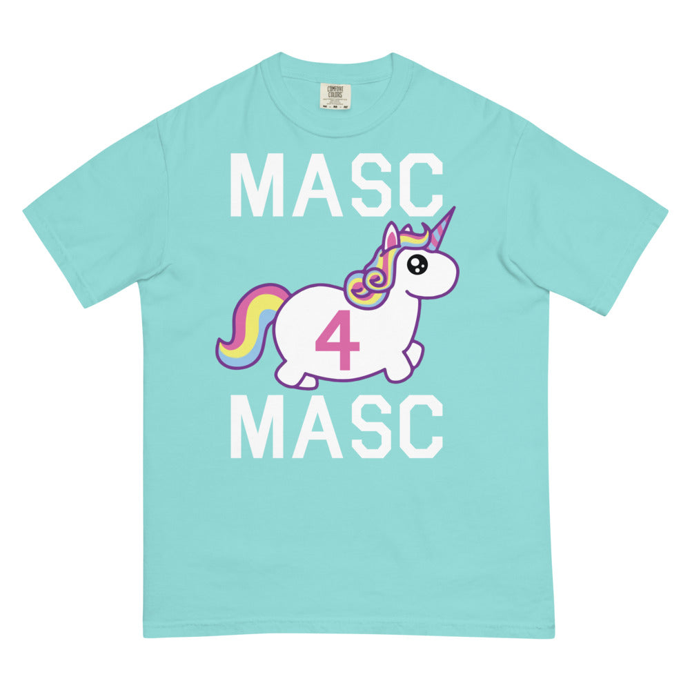 MASC4MASC (Boxy Tee) - Lagoon Blue
