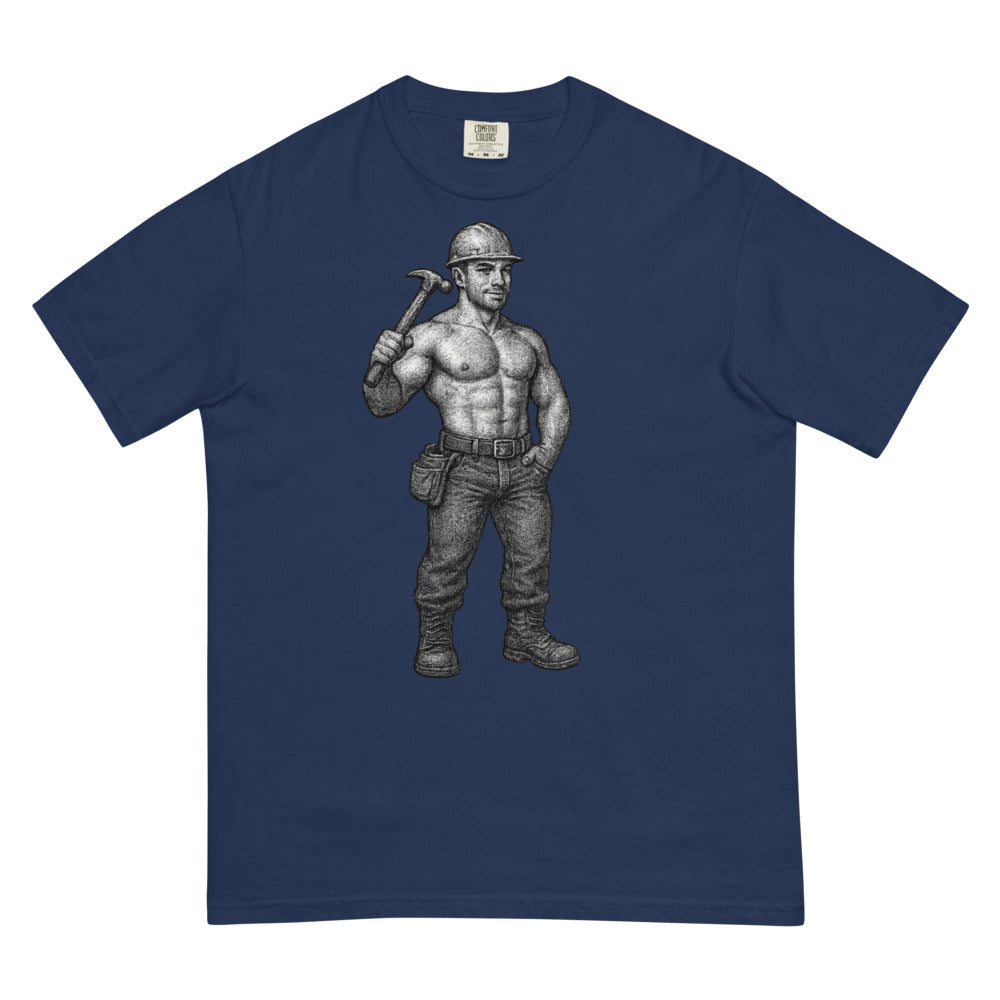 Hammer Time (Boxy Tee) - True Navy