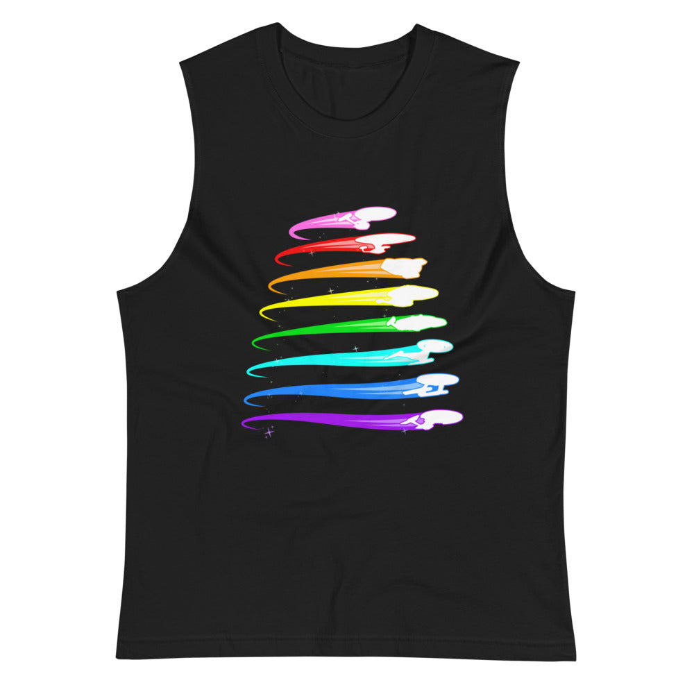 Pride Fleet (Muscle Shirt) - Black