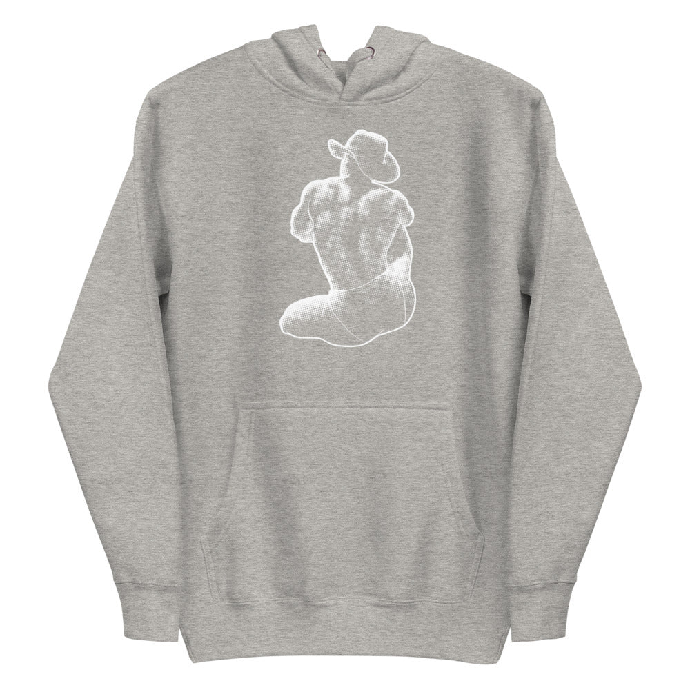 Bikini Cowboy (Hoodie) - Carbon Grey