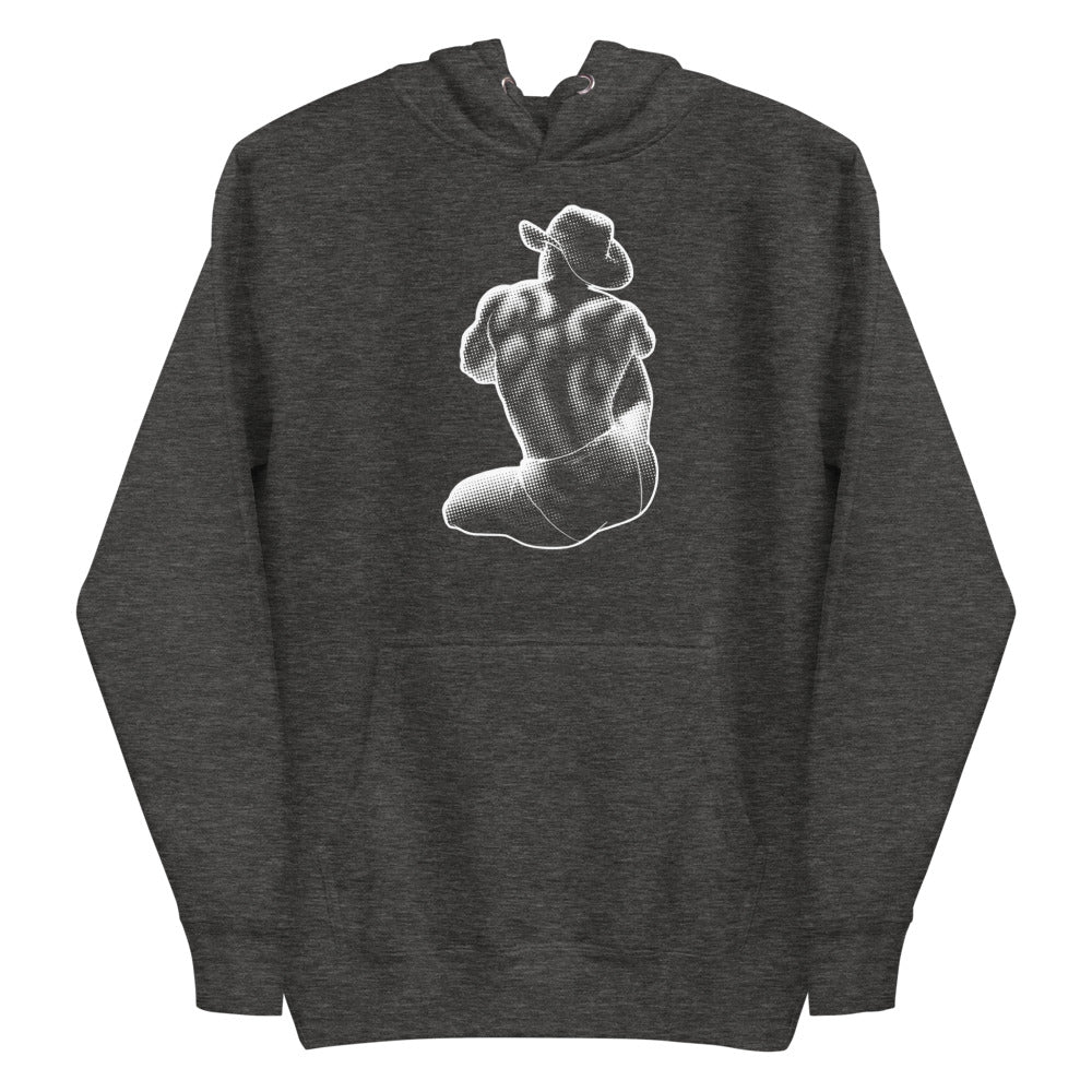 Bikini Cowboy (Hoodie) - Charcoal Heather