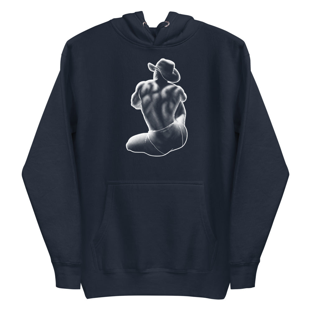 Bikini Cowboy (Hoodie) - Navy Blazer