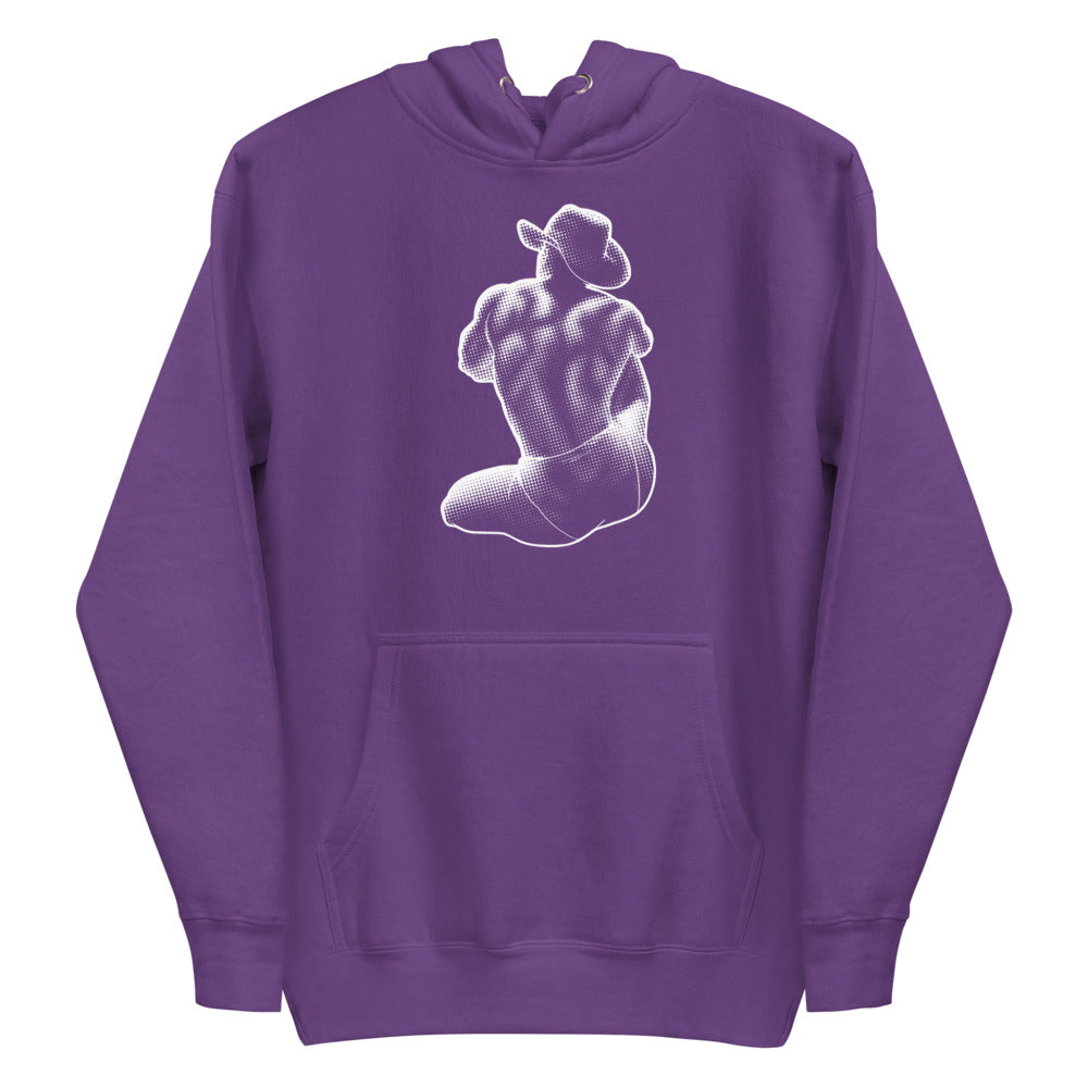 Bikini Cowboy (Hoodie) - Purple