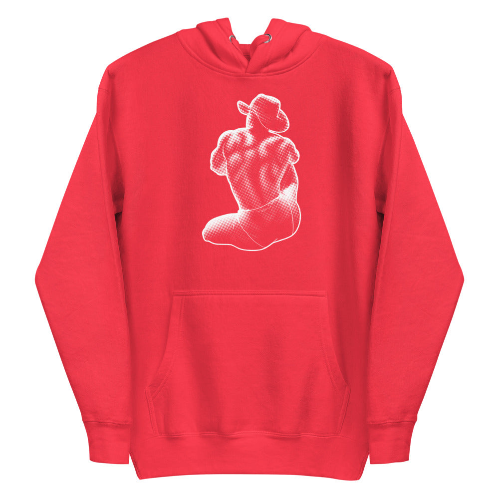 Bikini Cowboy (Hoodie) - Team Red