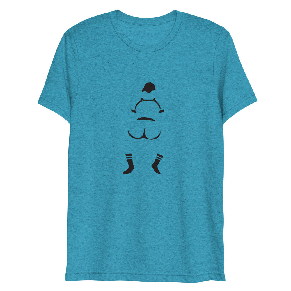 Silhouette (Triblend) - Aqua Triblend