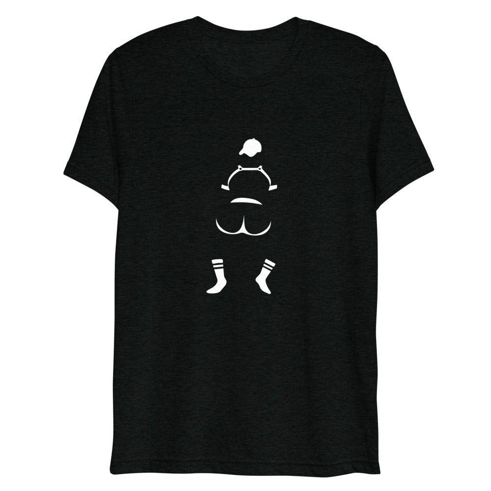 Silhouette (Triblend) - Solid Black Triblend