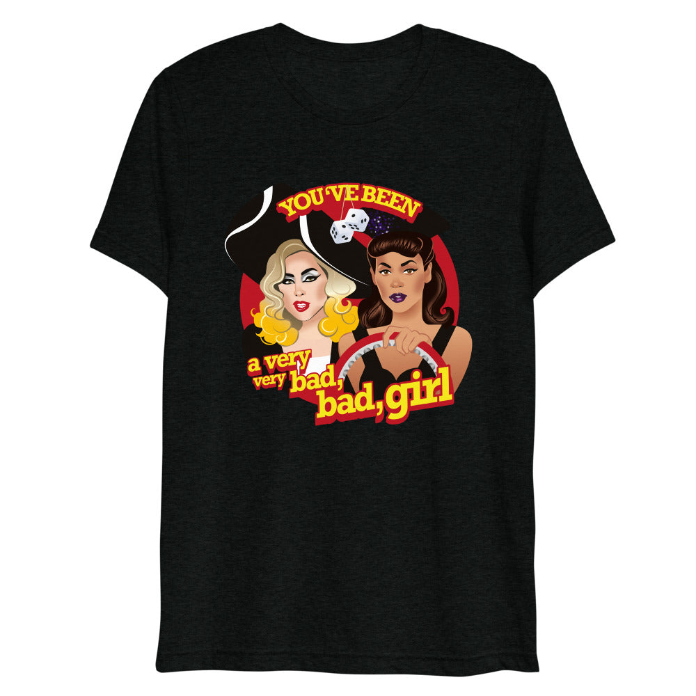 Bad Girl (Triblend) - Solid Black Triblend