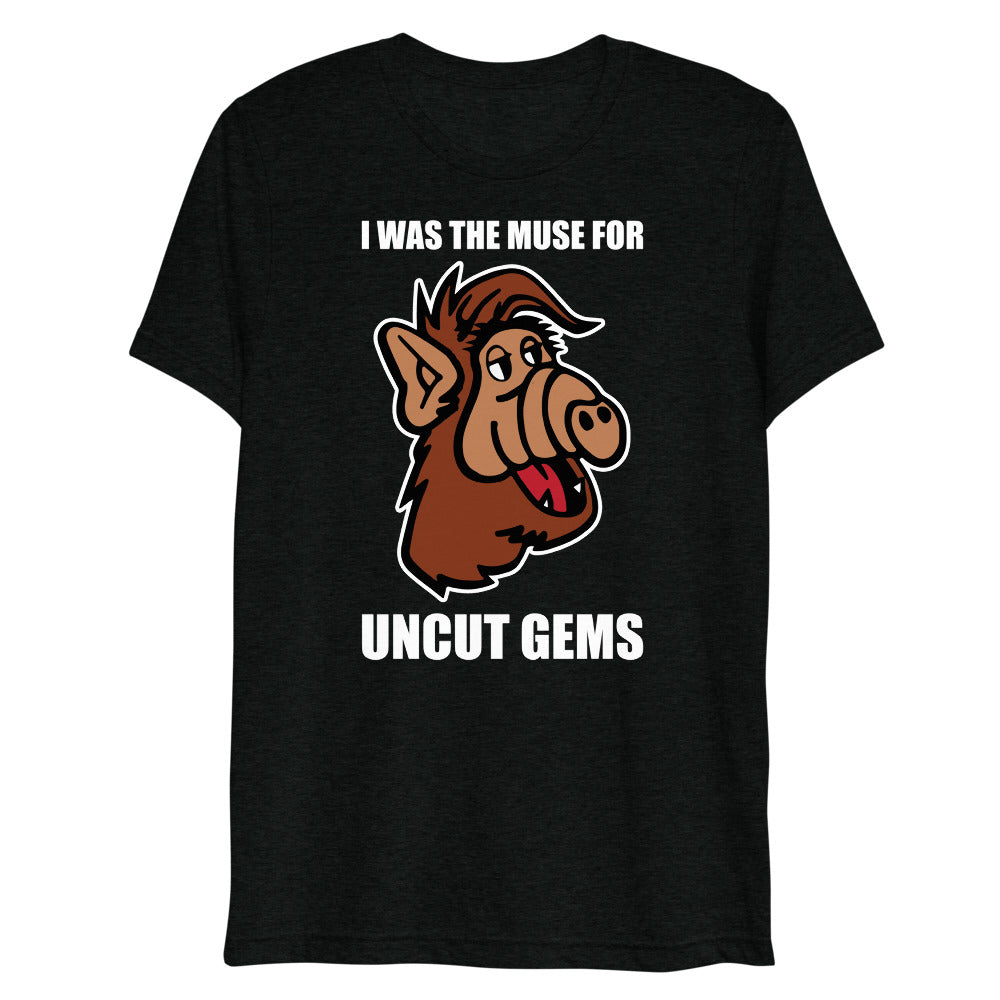 Uncut Gems (Triblend) - Solid Black Triblend