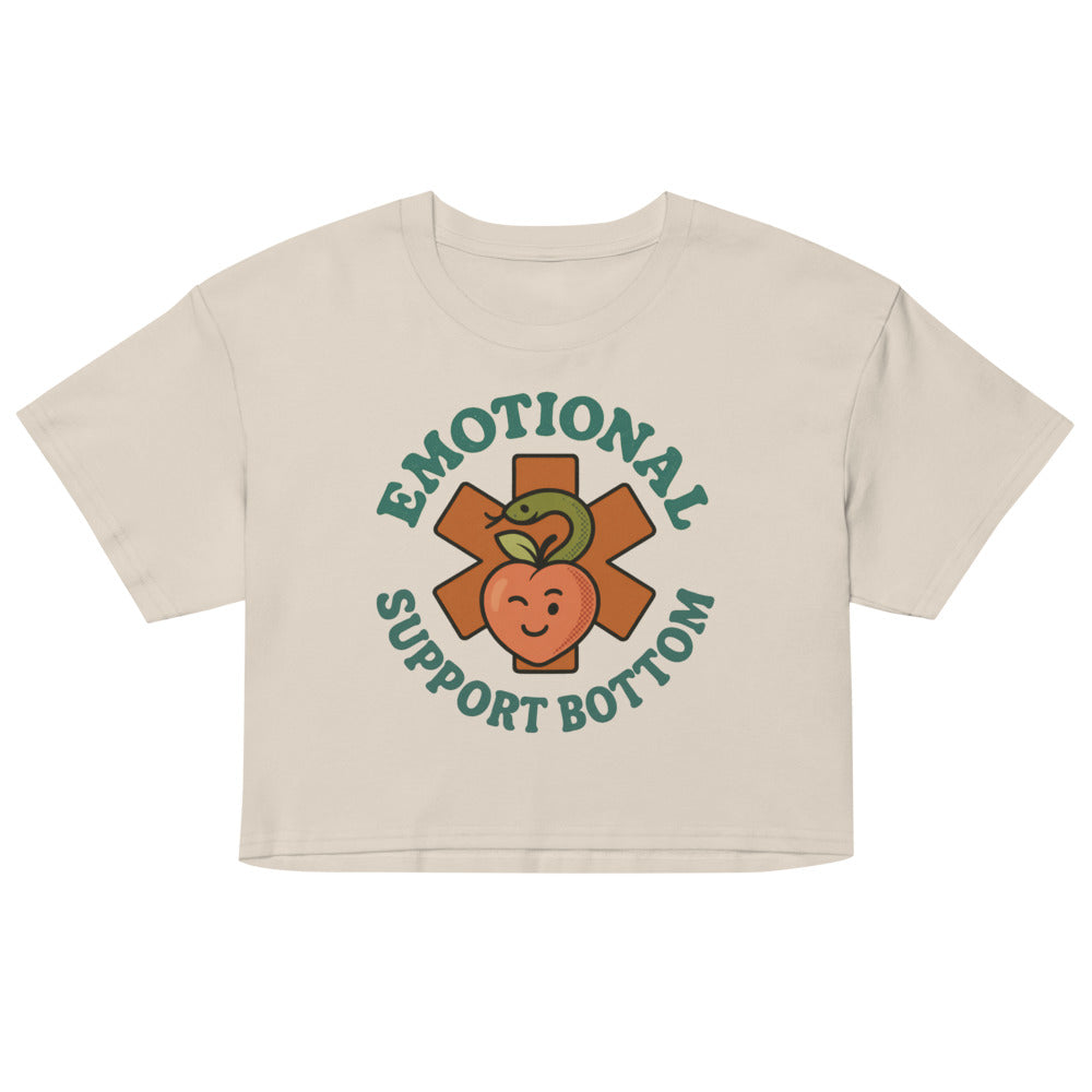 Emotional Support Bottom (Crop Top) - Bone