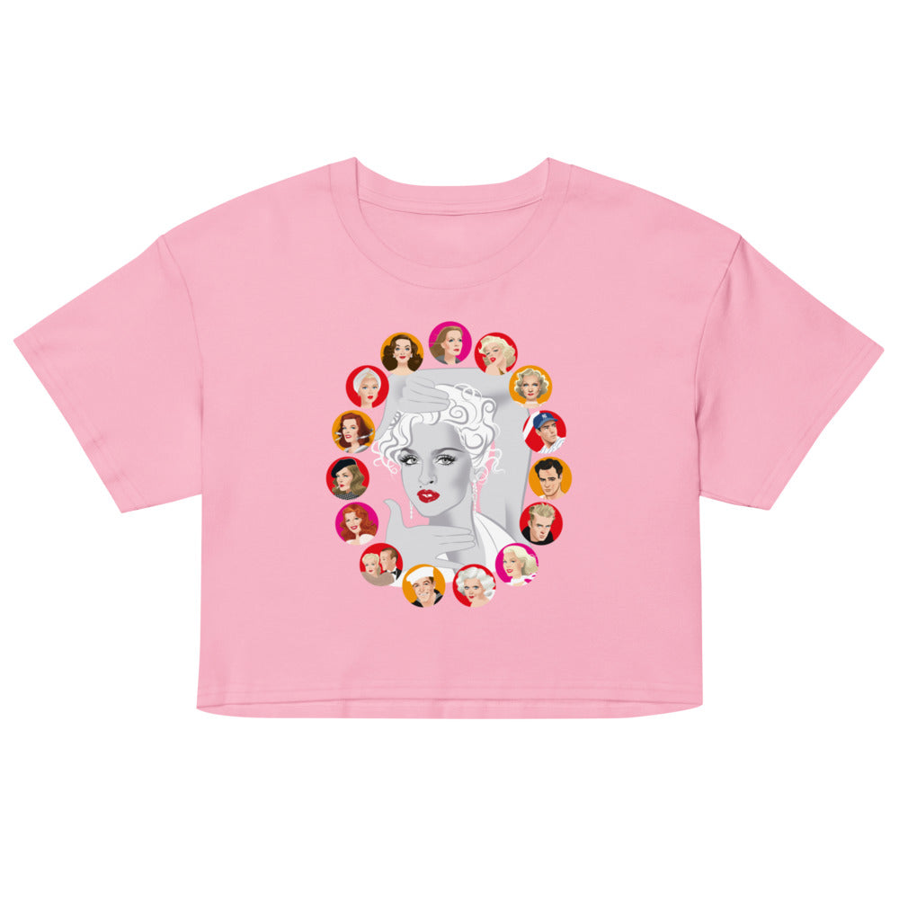 Dietrich and DiMaggio (Crop Top) - Bubblegum