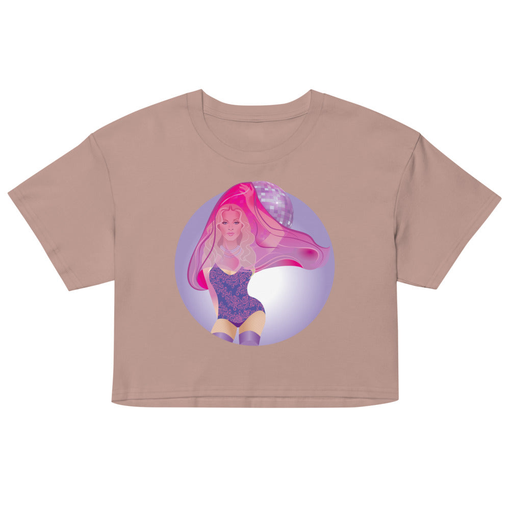Mother (Crop Top) - Hazy Pink