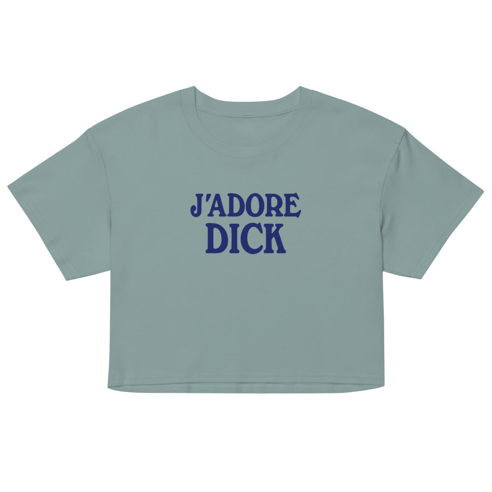 J'Adore Dick (Crop Top) - Mineral