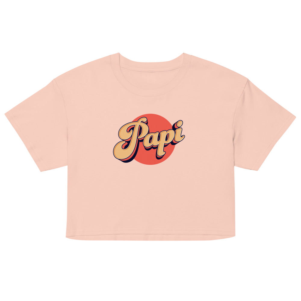 Papi (Crop Top) - Pale Pink