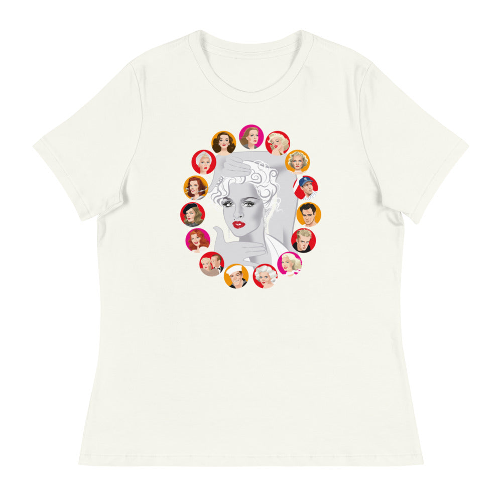 Dietrich and DiMaggio (Women's) - Vintage White