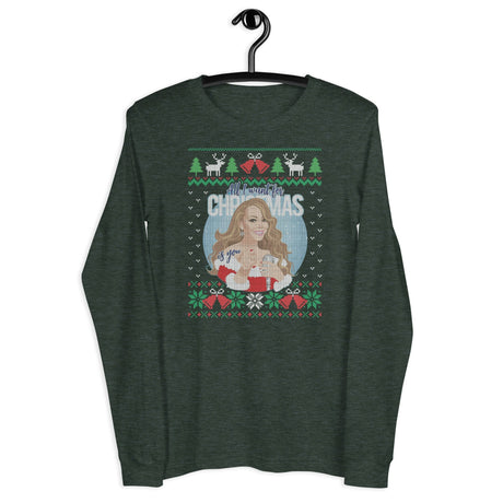 All I Want for XMas (Ugly Christmas)-T-Shirts-Swish Embassy