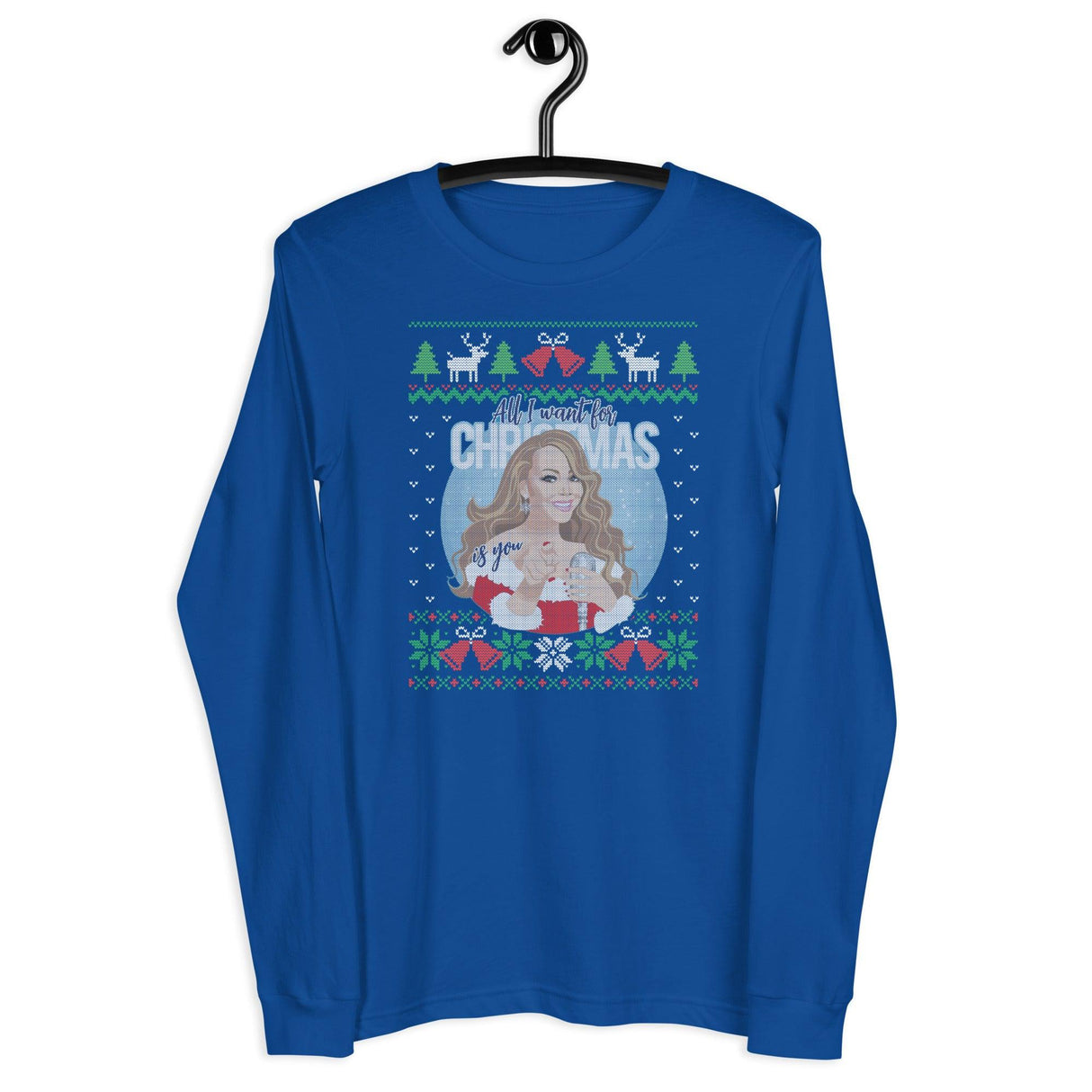 All I Want for XMas (Ugly Christmas)-T-Shirts-Swish Embassy