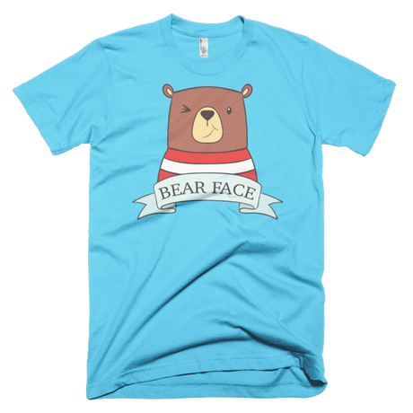 Bear Face-T-Shirts-Swish Embassy