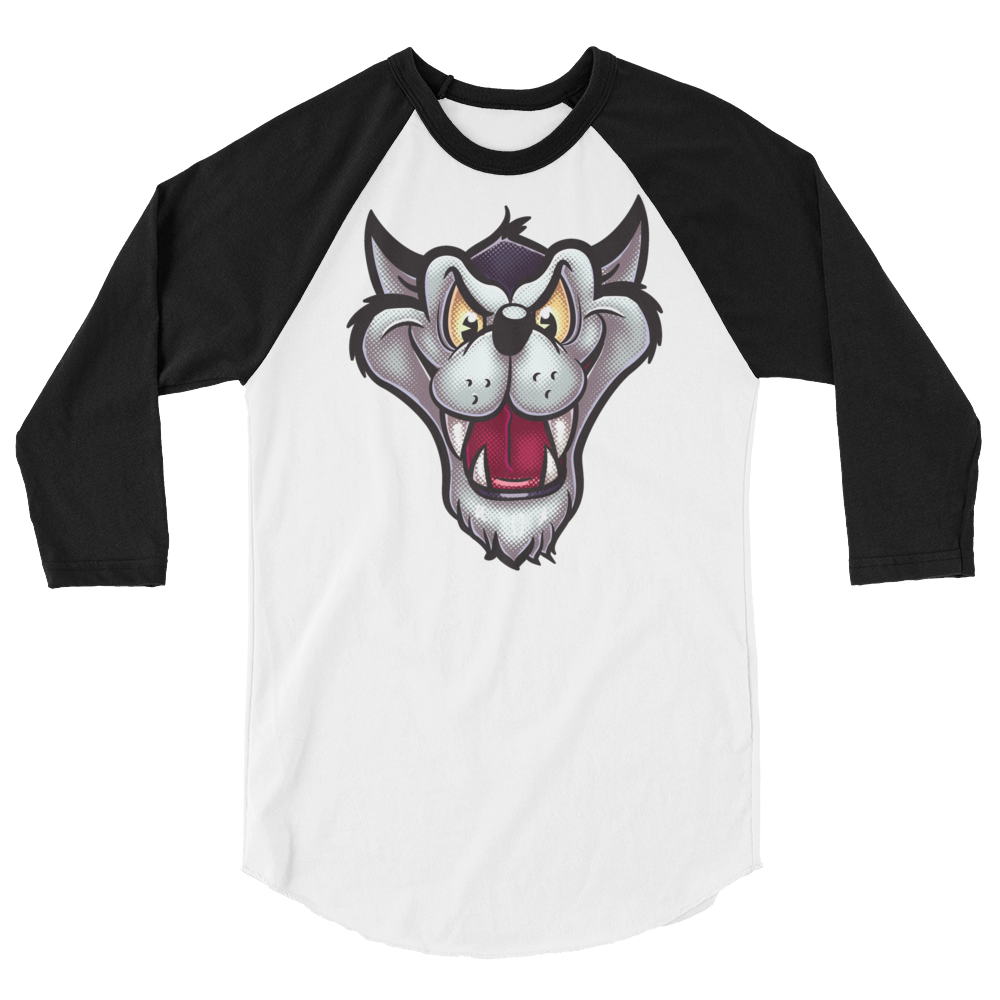 Big Bad Wolf (Raglan)-Raglan-Swish Embassy