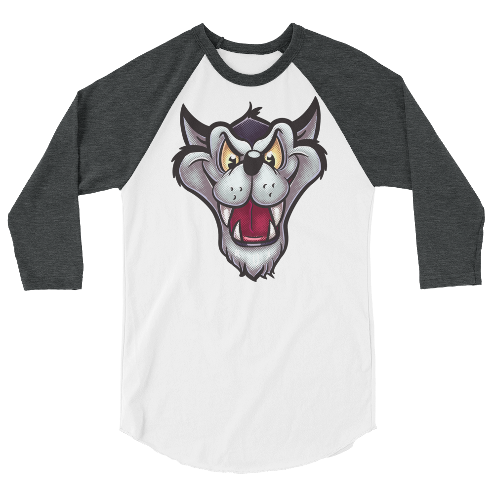 Big Bad Wolf (Raglan)-Raglan-Swish Embassy