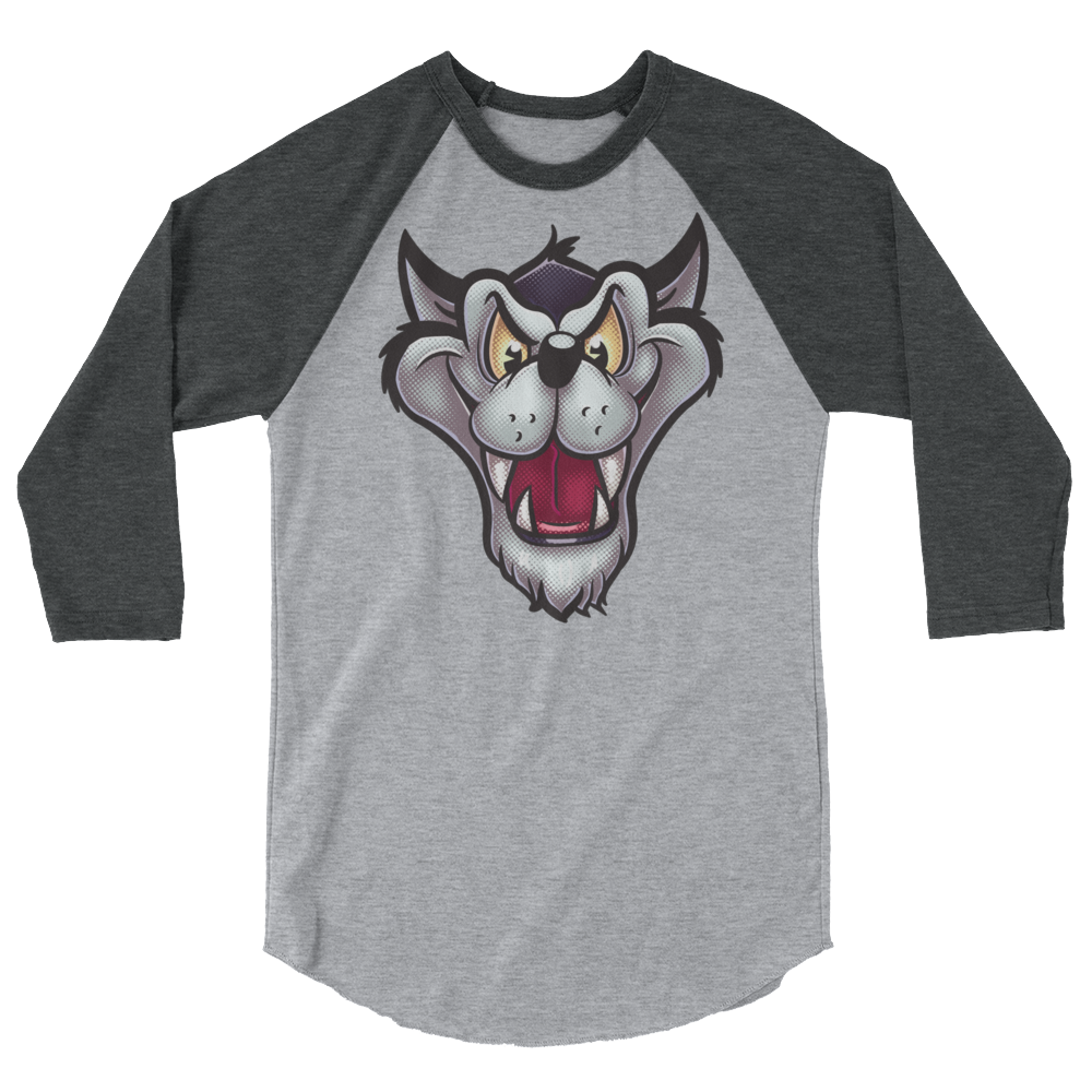 Big Bad Wolf (Raglan)-Raglan-Swish Embassy