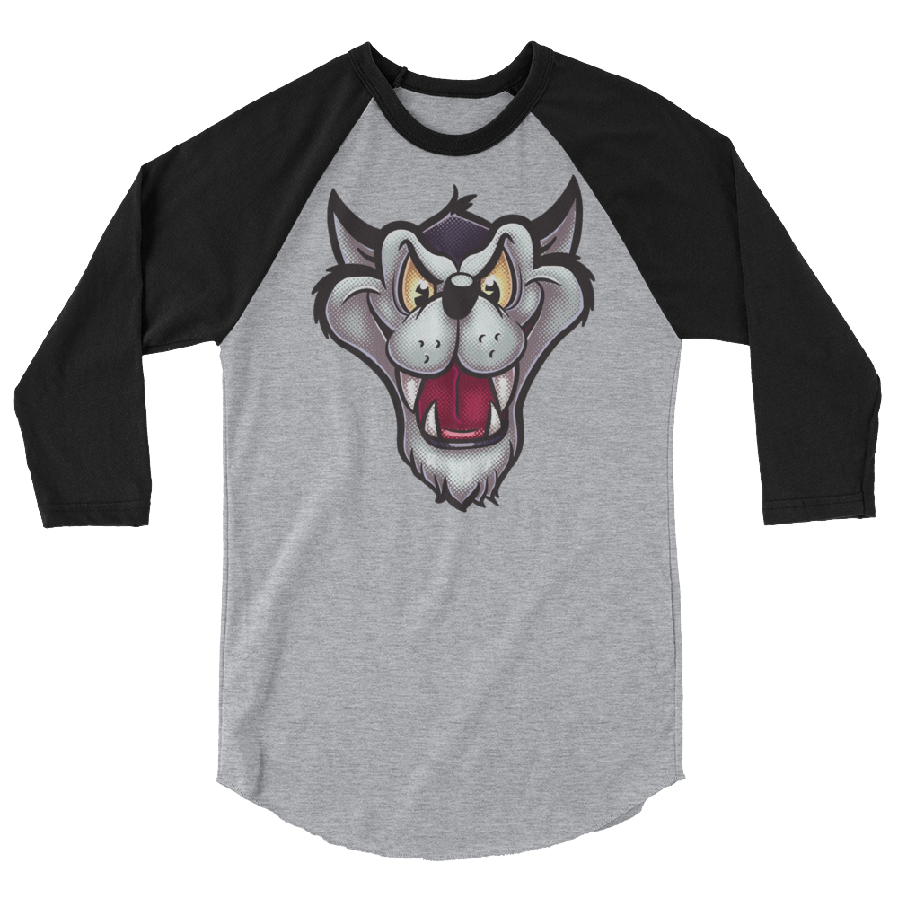 Big Bad Wolf (Raglan)-Raglan-Swish Embassy