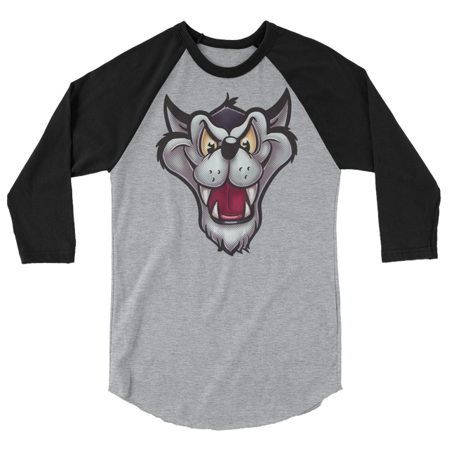 Big Bad Wolf (Raglan)-Raglan-Swish Embassy