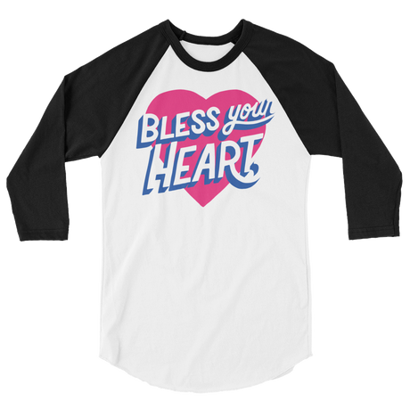 Bless Your Heart (Raglan)-Raglan-Swish Embassy