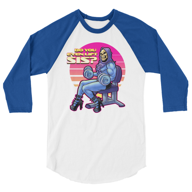 Do You Even Lift, Sis? (Raglan)-Raglan-Swish Embassy