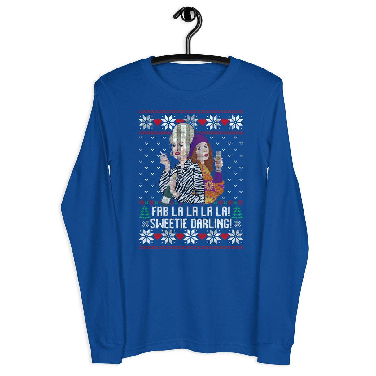 Fab La La La La (Ugly Christmas)-Christmas T-Shirts-Swish Embassy