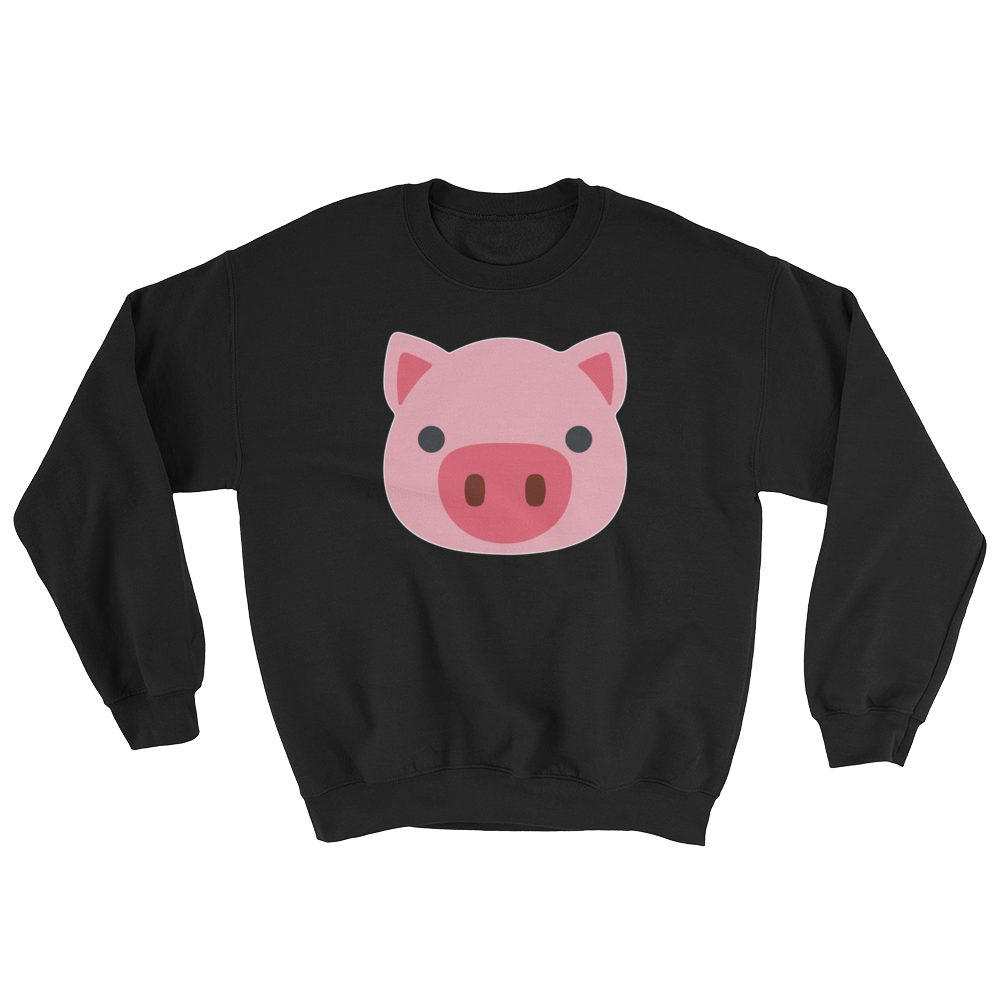 Flat Pig (Long Sleeve)-Long Sleeve-Swish Embassy