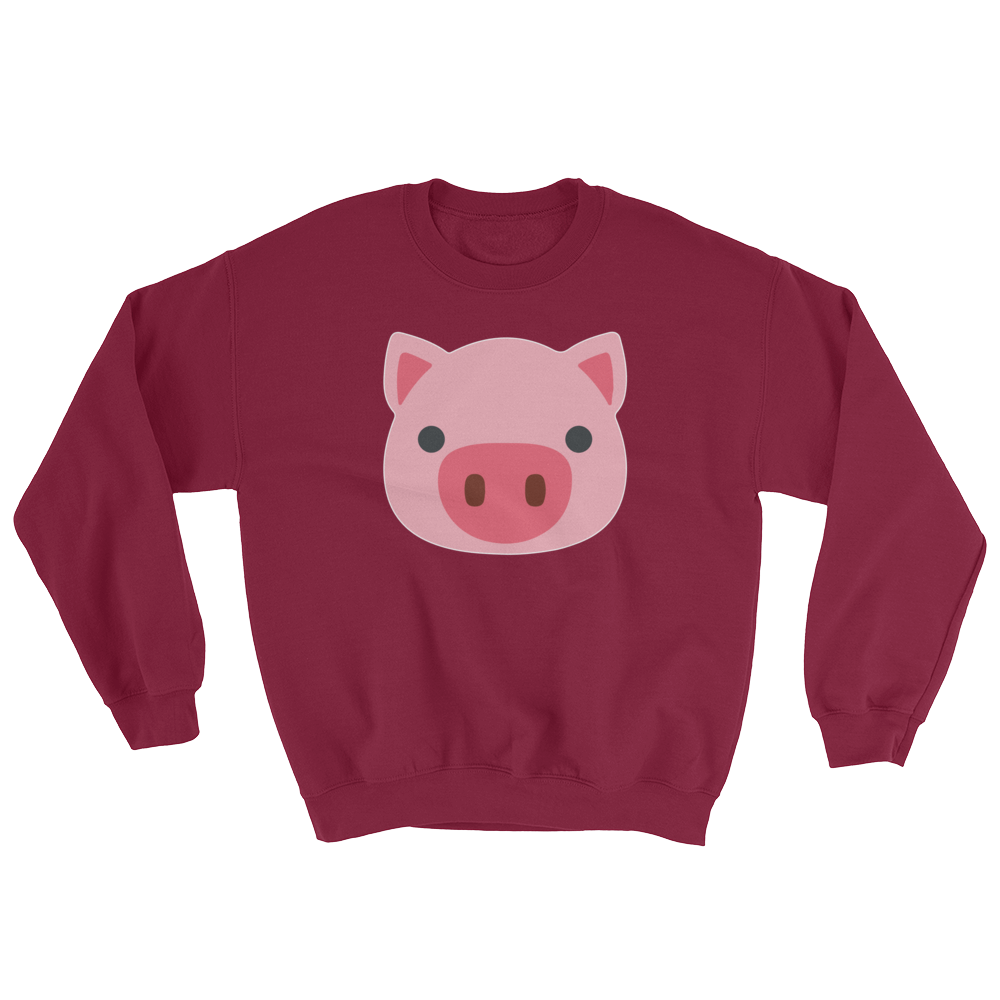 Flat Pig (Long Sleeve)-Long Sleeve-Swish Embassy